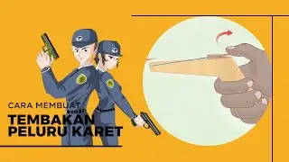 Membuat Tembakan Peluru Karet - Permainan Tradisional