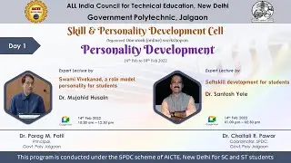 Softskill development for students by Dr. Santosh Yele