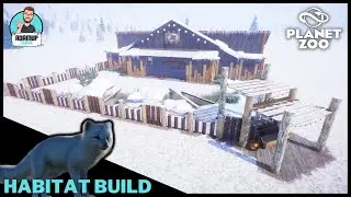 Arctic Fox Habitat - Planet Zoo: North America Animal Pack |Speed Build|