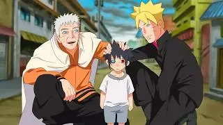VISÃO DO FUTURO | FILHO DE BORUTO E SARADA – (Todos os poderes da criança)