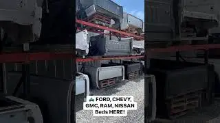Truck Beds For Most Makes and Models Available at @chucksautosalvage #truck