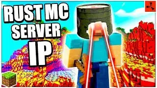 Rust MC: SERVER IP REVEAL! - Rust in Minecraft Update 2018 - NEW Minecraft Rust SERVER GAMEPLAY!