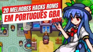 TOP 20 - MELHORES HACK ROMS EM PORTUGUÊS DE POKÉMON EM 2024 (GBA)!