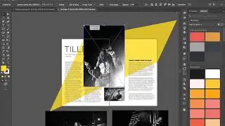 Illustrator Double Page Spread Design