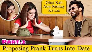 PROPOSING PRANK ON CUTE GIRL TURNS INTO COFFEE DATE  