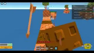 Como hacer puentes rápidos en skywars (roblox) sale muy mal :(