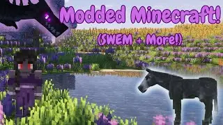 Minecraft || SWEM Mod + Ice and Fire Mod || Joined by Emily!! :D