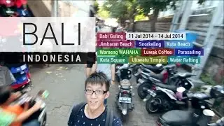 Bali Indonesia 2014 [The 9 Amazing Attractions] [HD]