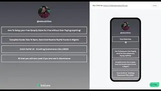 Linktree - Professional Landing Page For All Your Links