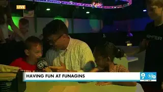 Ethan Makes New Friends at Funagin's Summer Camps