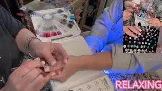 Nail Salon! My Neice & Sister!
