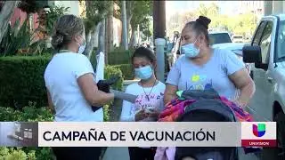 Campaña para incrementar la vacunación entre la comunidad hispana