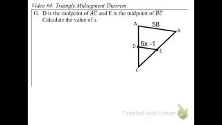 Int1 Video #4 Coordinate Geometry