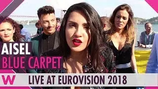 Aisel (Azerbaijan) @ Eurovision 2018 Red / Blue Carpet Opening Ceremony