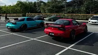 7/7 Rotary Day: Yam Cha ride with rotaries and Porsche