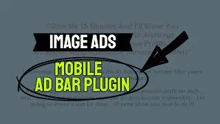 Image Ads in the Mobile Ad Bar Plugin | WordPress