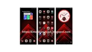 Linexx Red Theme For EMUI 10.1 / EMUI 10 / EMUI 9.1