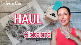 HAUL 🛍️COMPRAS✂️ GLOBELAND  #haul #scrapbooking #compras #stamps