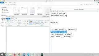 Python 04 - Output/Input and Type Casting in Python - URDU / HINDI