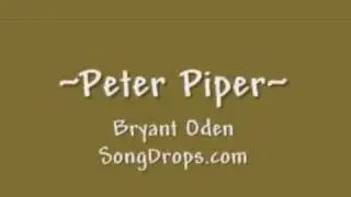 Funny Song: Peter Piper - A Tongue Twister song.