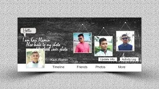 Photoshop cs3  how to create Facebook cover image