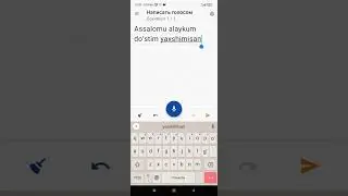 telefon da tez oson va toʻgʻri yozish