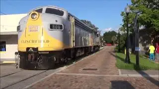 [RARE] Clinchfield 800 on ABANDONED TRACK First Time in Years in Winter Garden, FL