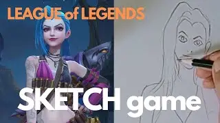 HOW TO SKETCH GAME I LEAGUE of LEGENDS