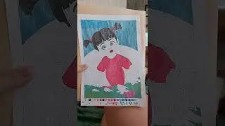 Раскраска по номера / Бу / Корпорация монстров #disney #monsters #shorts #disneyart #раскраска