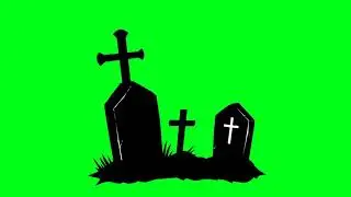 Halloween green screen effect free to use