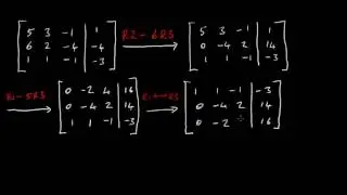 Solving Linear Equations using Matrices