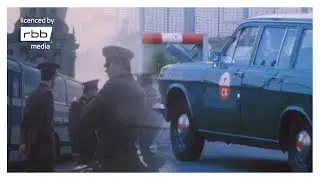 Sowjetpatrouille fährt durch West-Berlin, 1977 | Berliner Mauer
