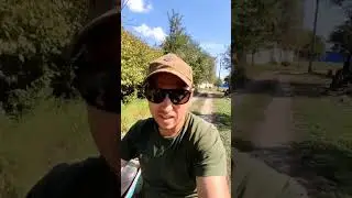Собака катается на мотоцикле.                       Джек на Урале по Можаевке.