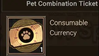 Another Dungeon Pet Combination Ticket Legendary Draw