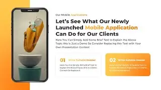 Animated Mobile Device PowerPoint Template