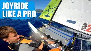 The Joyride - how to take inexperienced crew catamaran sailing