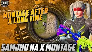 MONTAGE AFTER A LONG TIME | SAMJHO NA X PUBG MONTAGE | B4B BEAST GAMING