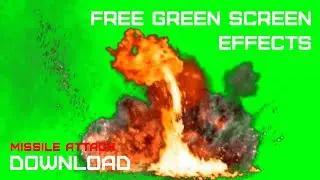 GREEN SCREEN FX - MISSILE ATTACK