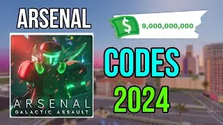 All WORKING Codes in Arsenal | 2024 *NEW* Codes