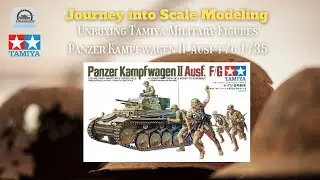 Unboxing: Tamiya Military Models Panzerkampfwagen II Ausf F/G 1/35 [Unboxing]