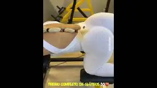 Booty Burn Workout with band fitness girl at gym   Gym Life Official #youtubeshorts