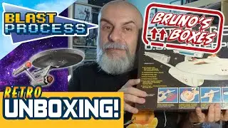 Star Trek: The Motion Picture Electronic USS Enterprise (1978) vintage toy Unboxing! | Bruno's Boxes