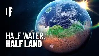 What If Mars Was Half Land and Half Water?