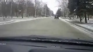 Краматорск  Поездка под обстрелом на авто 10 02 15