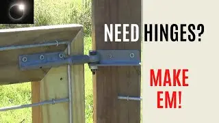 Hinges for the Farm. Upcycling old Crap!