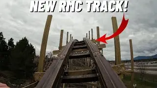 Timber Terror Front Row POV | Silverwood Theme Park 2022