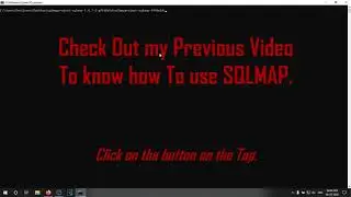 SQLMAP on Windows 10 Setup Tutorial | 2020 | Devil Emox