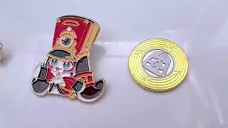 Honkai: Star Rail Pom-Pom 5 in 1 Brooch Set Cute Game Pin Badge Merch Fan Art