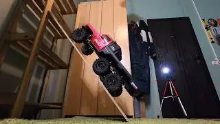 Emo XL 6x6: предельный угол въезда. Завалится?