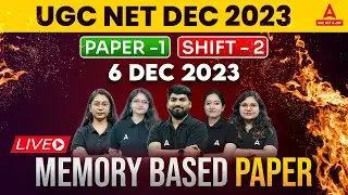 UGC NET Paper 1 Answer Key 2023 | UGC NET Paper 1 Analysis 2023(6 Dec) Shift 2